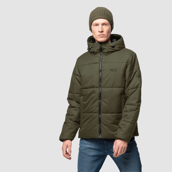 Chamarra Invierno Jack Wolfskin Kyoto Xt Hombre Verdes Mexico-5834179